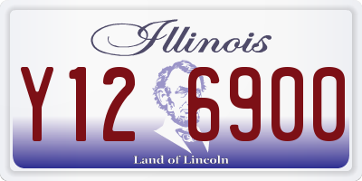IL license plate Y126900