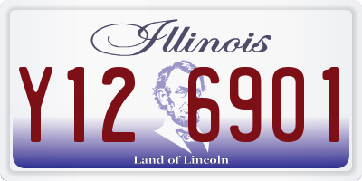 IL license plate Y126901