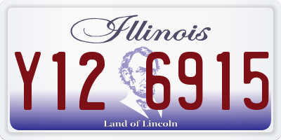 IL license plate Y126915