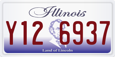 IL license plate Y126937