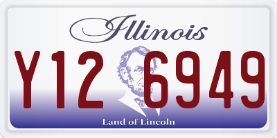 IL license plate Y126949
