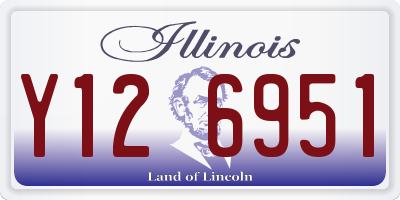 IL license plate Y126951