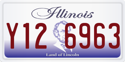 IL license plate Y126963