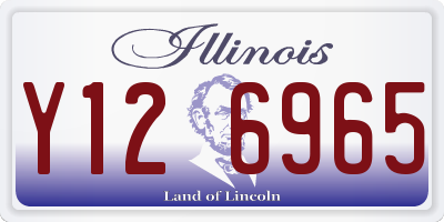 IL license plate Y126965