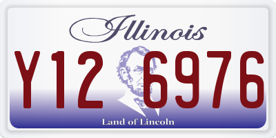 IL license plate Y126976