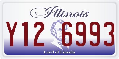 IL license plate Y126993
