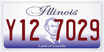 IL license plate Y127029