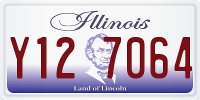 IL license plate Y127064