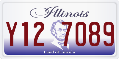 IL license plate Y127089