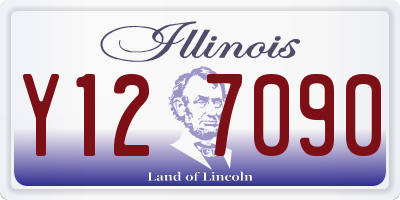 IL license plate Y127090