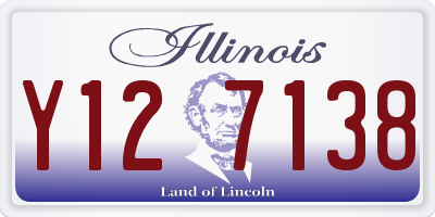 IL license plate Y127138