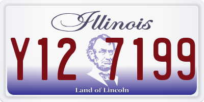 IL license plate Y127199