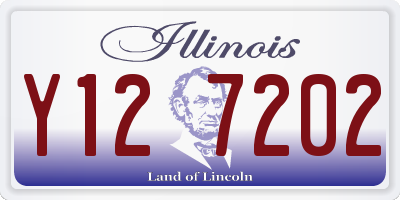 IL license plate Y127202
