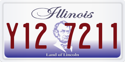 IL license plate Y127211