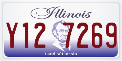 IL license plate Y127269