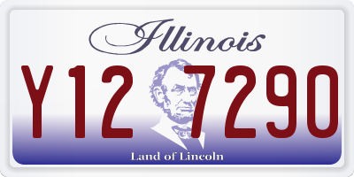 IL license plate Y127290