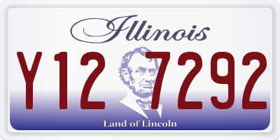 IL license plate Y127292