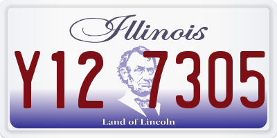 IL license plate Y127305