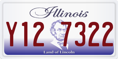 IL license plate Y127322