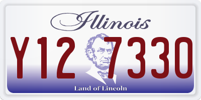 IL license plate Y127330