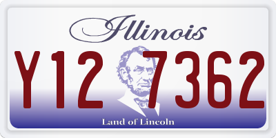 IL license plate Y127362