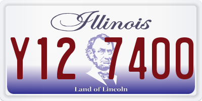 IL license plate Y127400