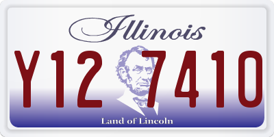 IL license plate Y127410