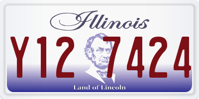 IL license plate Y127424