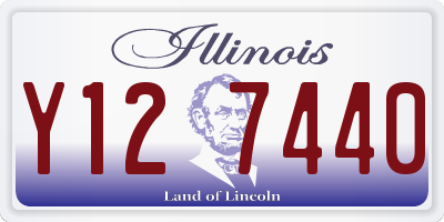 IL license plate Y127440