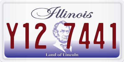 IL license plate Y127441