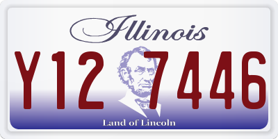 IL license plate Y127446