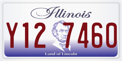 IL license plate Y127460