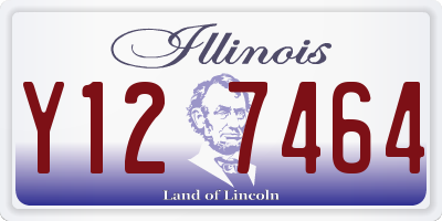 IL license plate Y127464