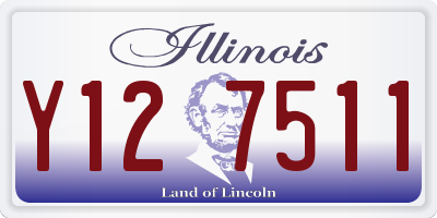 IL license plate Y127511