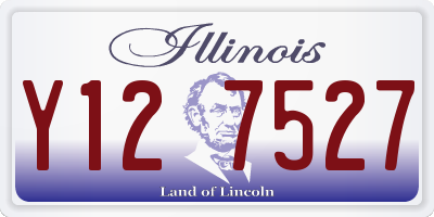 IL license plate Y127527