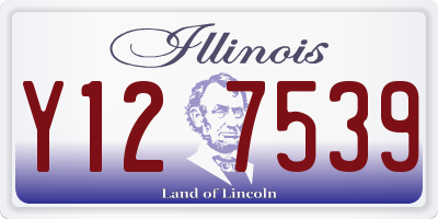 IL license plate Y127539