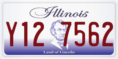 IL license plate Y127562