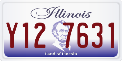 IL license plate Y127631