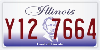 IL license plate Y127664