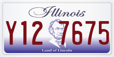 IL license plate Y127675