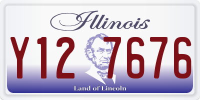 IL license plate Y127676