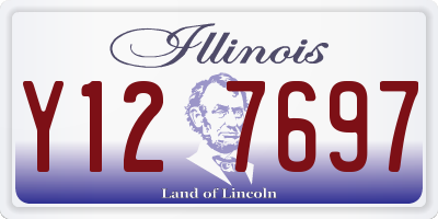 IL license plate Y127697