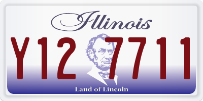 IL license plate Y127711