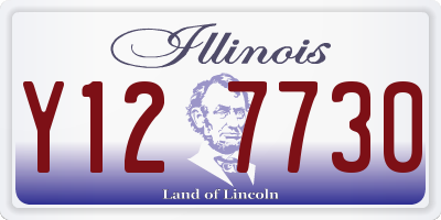 IL license plate Y127730