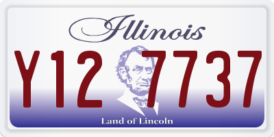 IL license plate Y127737
