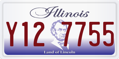 IL license plate Y127755