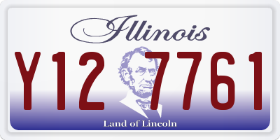 IL license plate Y127761