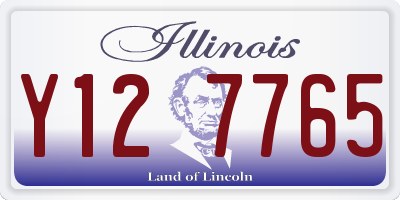 IL license plate Y127765