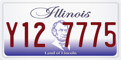 IL license plate Y127775