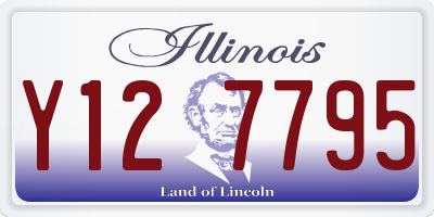 IL license plate Y127795